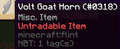 The Volt Goat Horn in-game.